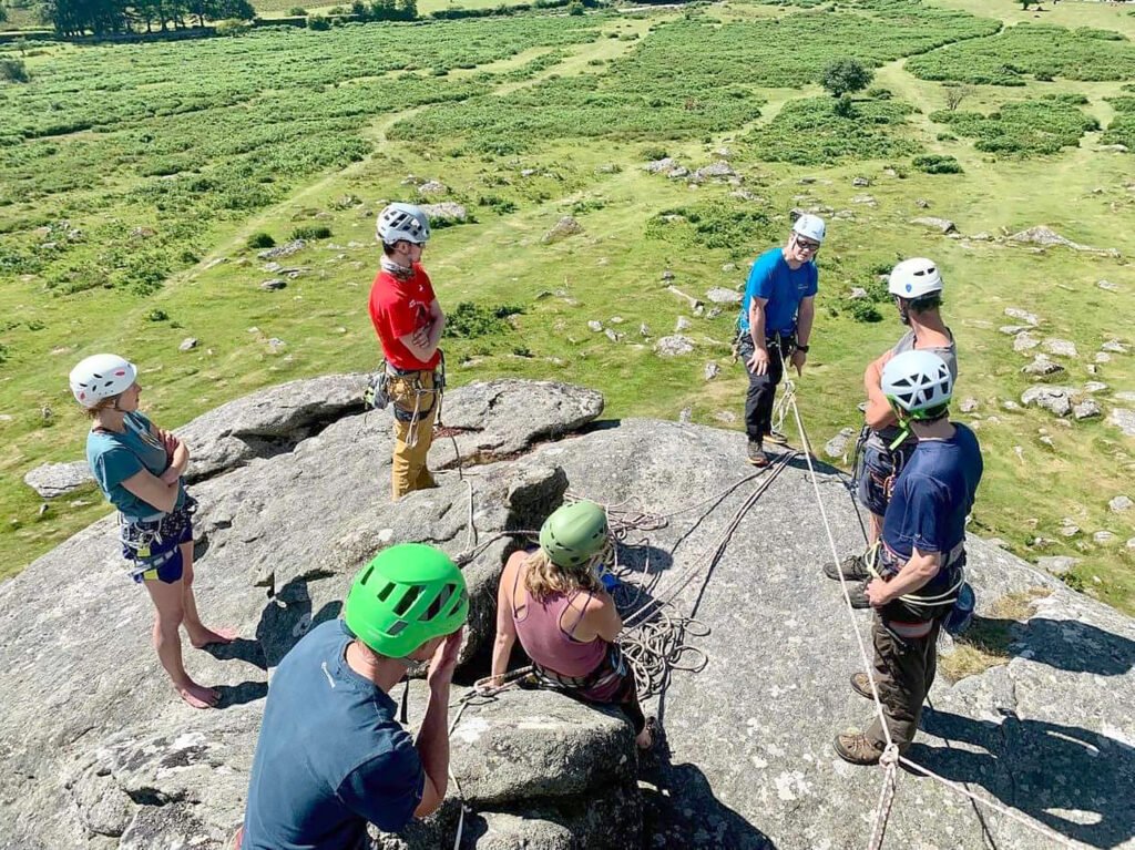 Rock and Moor - Learning the Ropes 1 Day Top Roping and Abseiling Course